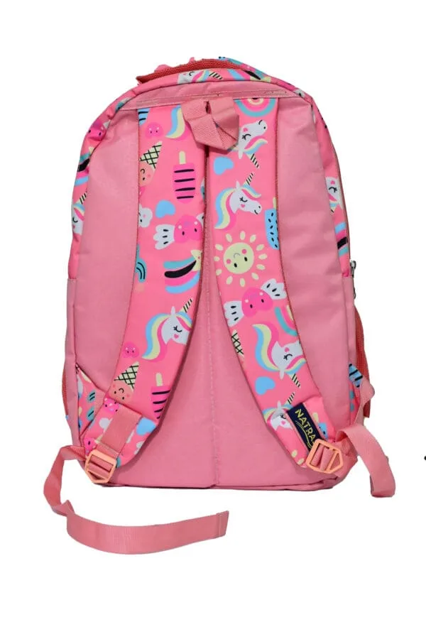 Pink School Bag for girls - Image 3