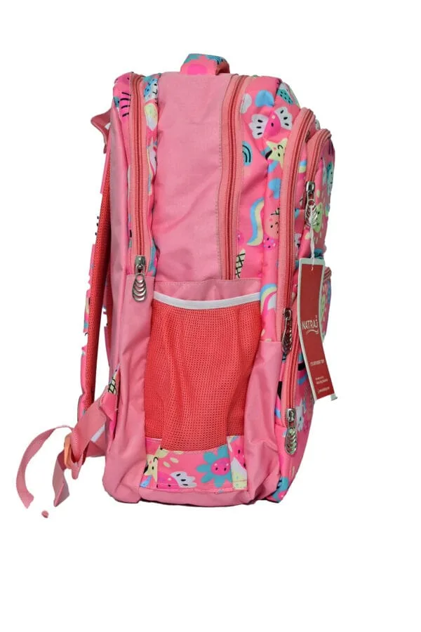 Pink School Bag for girls - Image 2