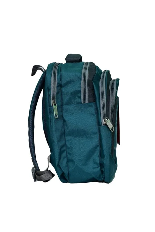 Stylish and Versatile Green and Black School Bag - Image 2